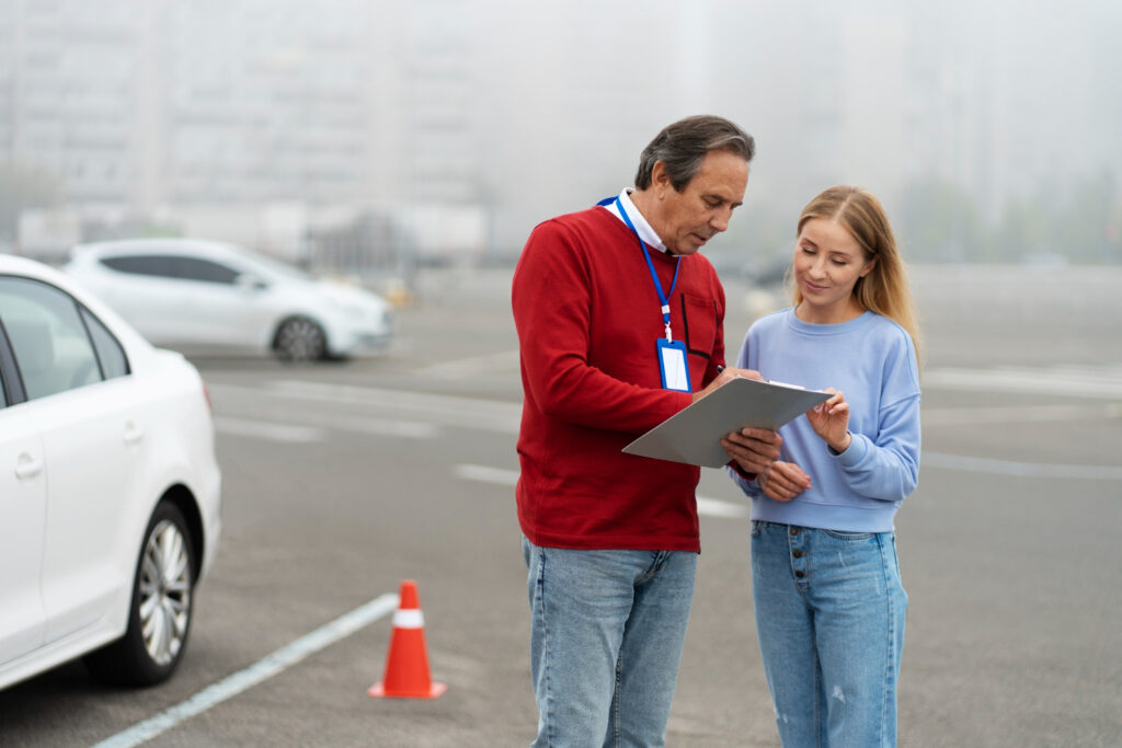 Instructies tijdens rijles | Verkeerschool Go Pro Zoetermeer | Rijbewijs halen met onze rijlessen